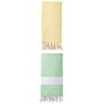 thumbnail image 1 of Unique Bargains 2 Pack Turkish Fast-Dry Beach Towel Light Yellow/Green 71"x40", 1 of 8