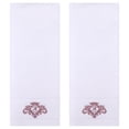 thumbnail image 1 of Unique Bargains 2 Packs Cotton Hand Towel Set Soft Towels White 13" x 30", 1 of 5