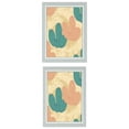 thumbnail image 1 of Unique Bargains 2 Packs Picture Frames Distressed Green 6x8/5x7, 1 of 5