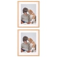 thumbnail image 1 of Unique Bargains 2 Packs Picture Frames Wood Grain Color 10x12, 1 of 5