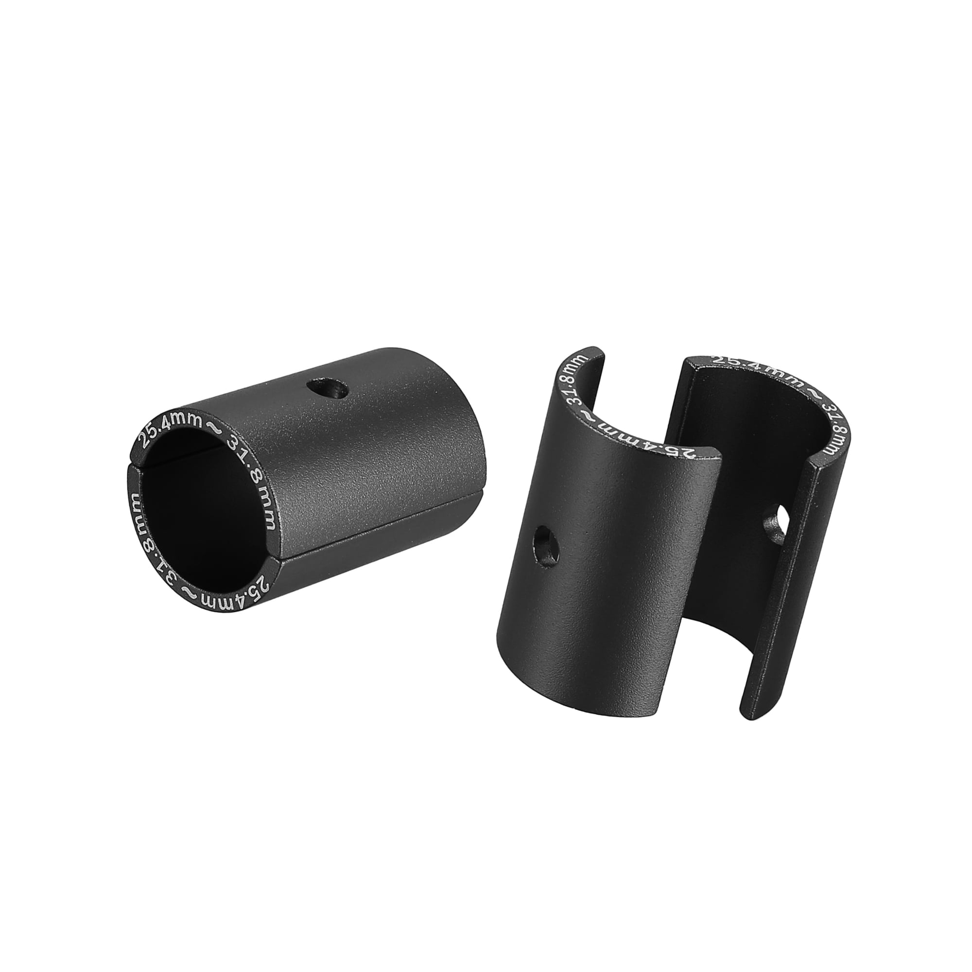 Unique Bargains 2 Pair Bike Handlebar Shim 25.4 to 31.8mm Handlebar Shim Spacer Stem Size