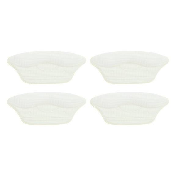 Unique Bargains 2 Pair Breathable Heel Pads for Prevent Rubbing 0.28'' White