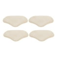 thumbnail image 1 of Unique Bargains 2 Pair Breathable Shoes Heel Pads for Prevent Rubbing One Size Apricot, 1 of 6