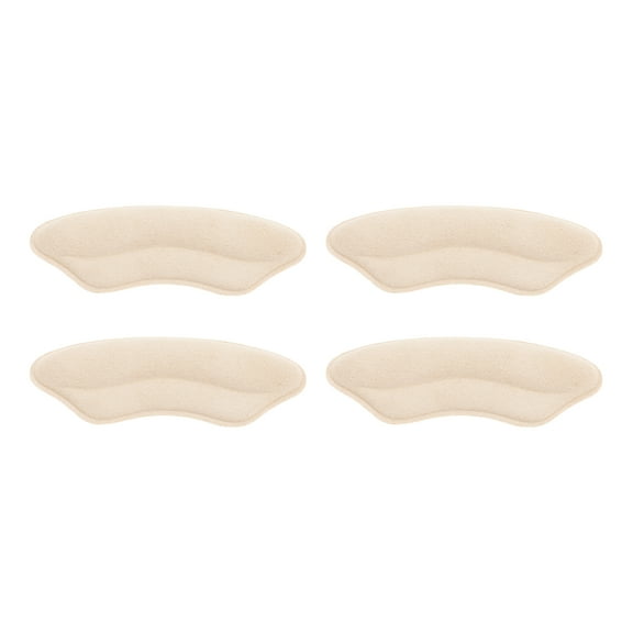 Unique Bargains 2 Pair Comfortable Heel Pads for Prevent Rubbing Apricot