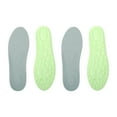 thumbnail image 1 of Unique Bargains 2 Pair Comfortable Trim to Fit Shoe Inserts Green, Gray 7, 1 of 6
