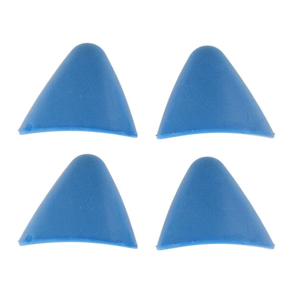 Unique Bargains 2 Pair Convenient Removable Toe Plugs Sky Blue One Size