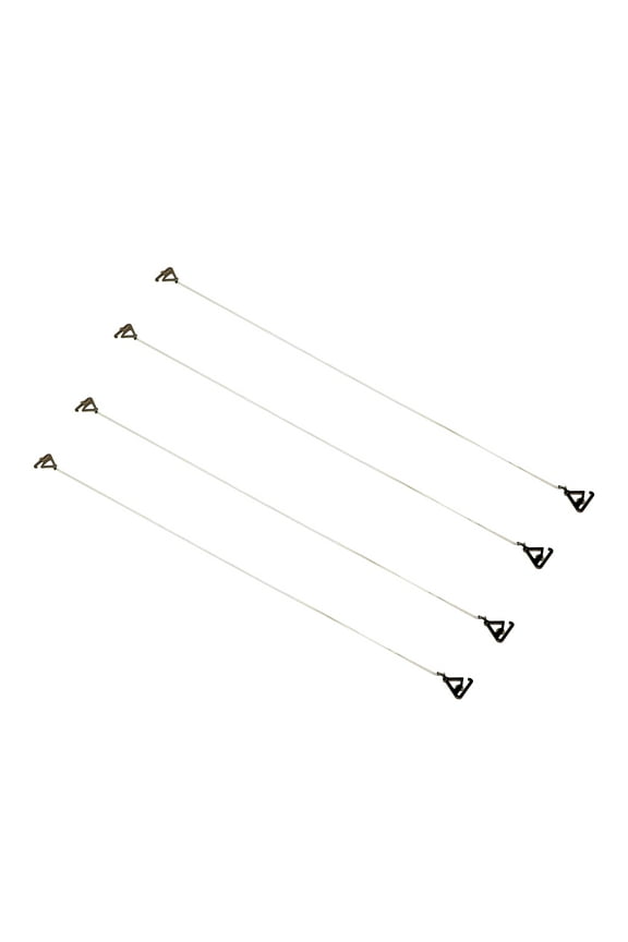 2 Pair Fine Shoulder Straps Transparent Bra Strap Anti-Slip Female Bra Straps Clear