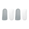 thumbnail image 1 of Unique Bargains 2 Pair Invisibility Height Increase Half Pad Shoe Inserts Gray, White 0.98", 1 of 5
