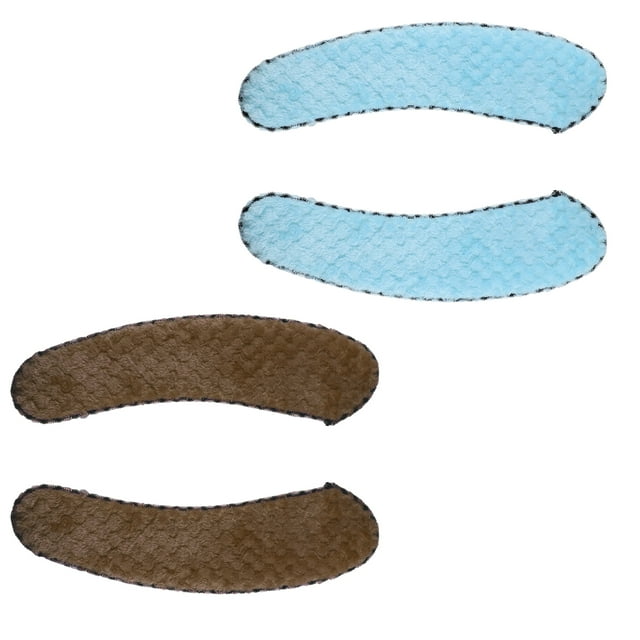 Unique Bargains 2 Pair Toilet Seat Cover Pad Bathroom Warm Toilet Seat