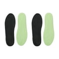 thumbnail image 1 of Unique Bargains 2 Pair Comfortable Trim to Fit Shoe Inserts Green, Black 11, 1 of 6