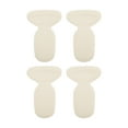 thumbnail image 1 of Unique Bargains 2 Pair Two-in-one Shoes Heel Pads for Prevent Rubbing One Size Nude, 1 of 6