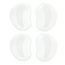 Unique Bargains 2 Pairs Soft Anti-slip Forefoot Insole Pads Clear