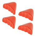 thumbnail image 1 of Unique Bargains 2 Pairs Soft Pointed Head Adjustable Toe Plugs Orange, 1 of 5