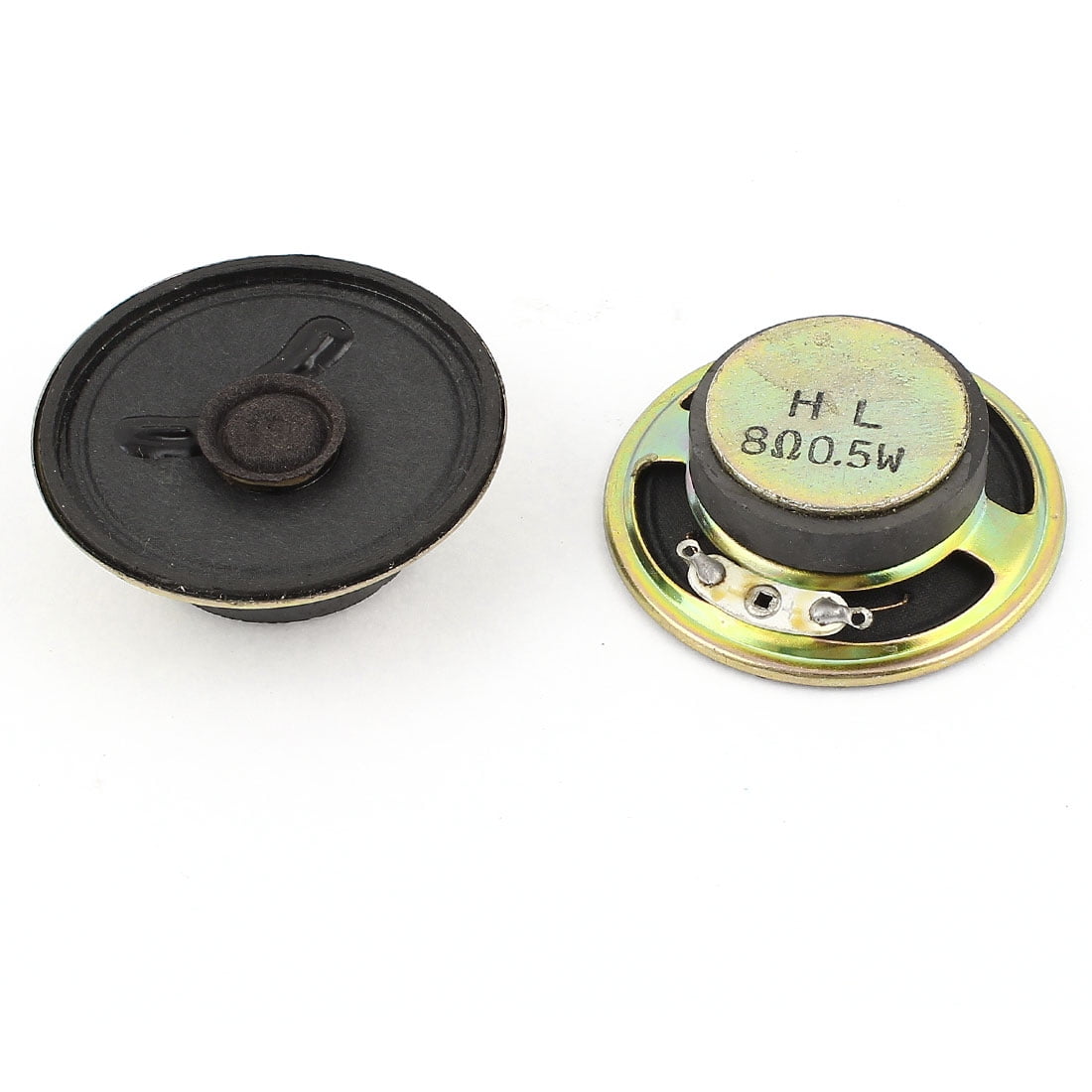 Unique Bargains 2 Pcs 0.5W 8 Ohm 50mmx15mm Magnetic Unique Bargains 2 Pcs 0.5W 8 Ohm 50mmx15mm Magnetic