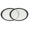 thumbnail image 1 of Unique Bargains 2 Pcs 10" Car Speaker Grills Cover Mesh Round 10 Inch Audio Speaker Subwoofer Iron Black White, 1 of 8