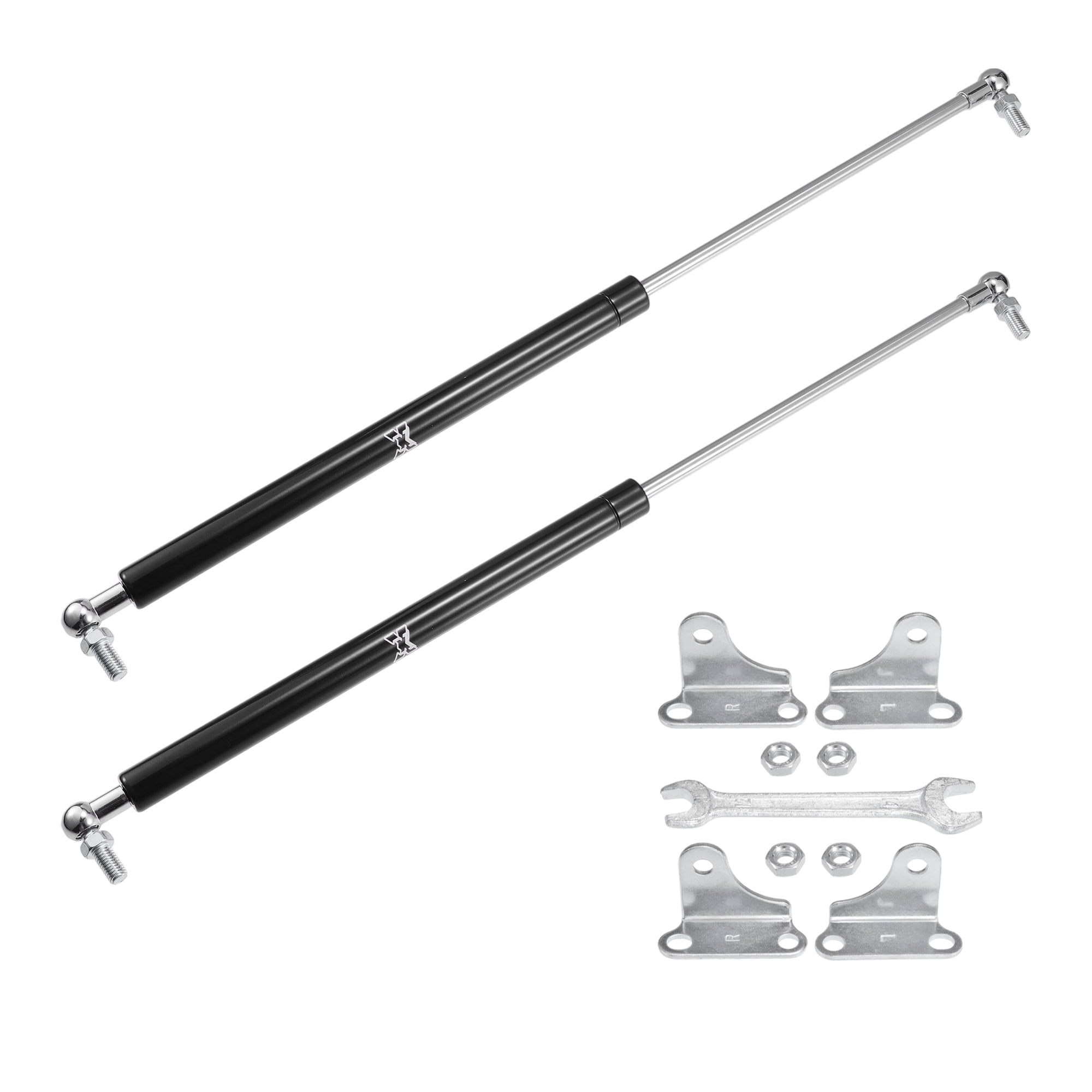Unique Bargains 2 Pcs 20inch Lift Supports Struts Gas Spring with Wrench for RV Car 100lb