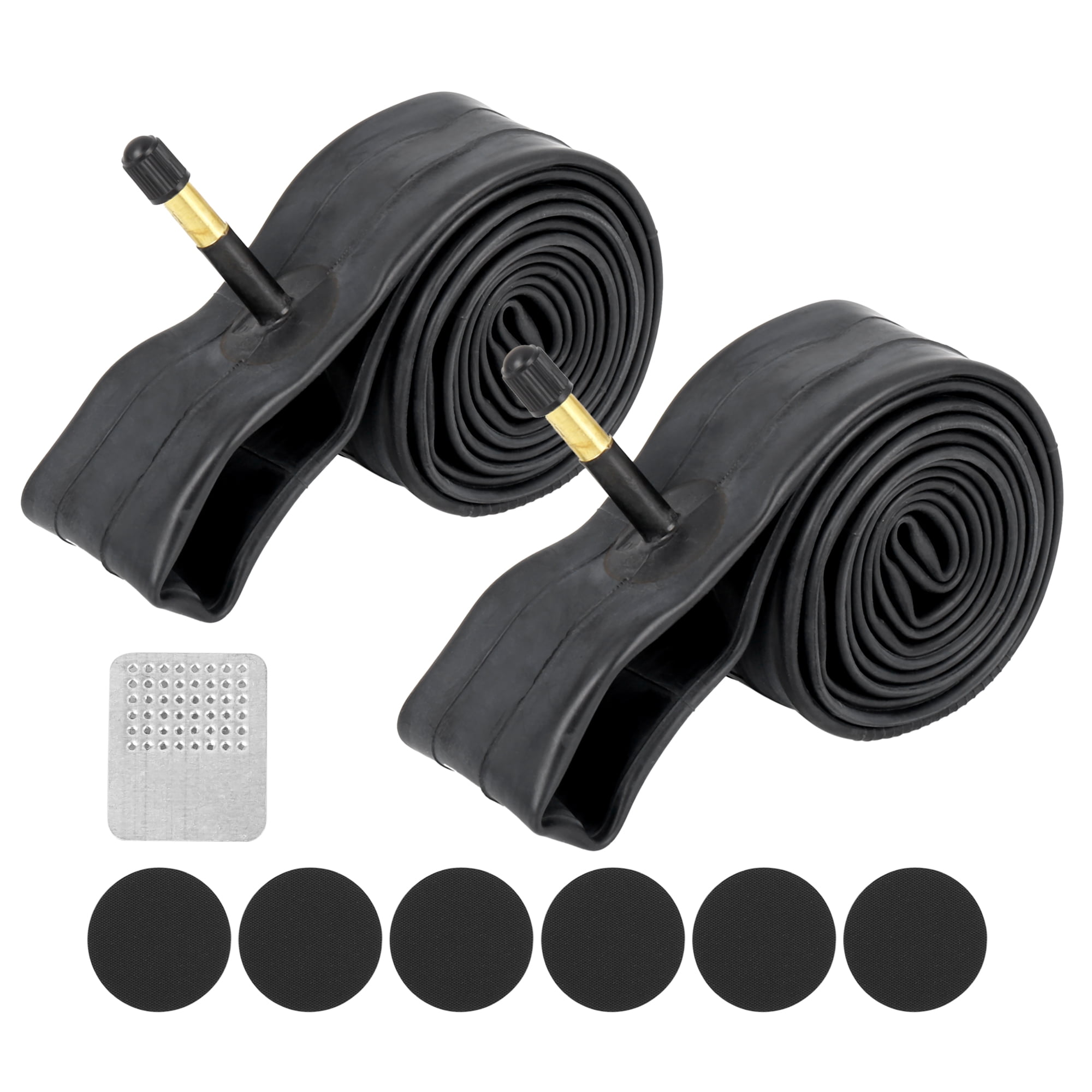 Unique Bargains 2 Pcs 26" Bike Tube 26x1.752.125 Valve Bicycle Inner