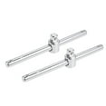 thumbnail image 1 of Unique Bargains 2 Pcs 3/8" Drive Sliding Wrench Breaker Bar Adjustable T-Handle Socket Hand Tool, 1 of 5