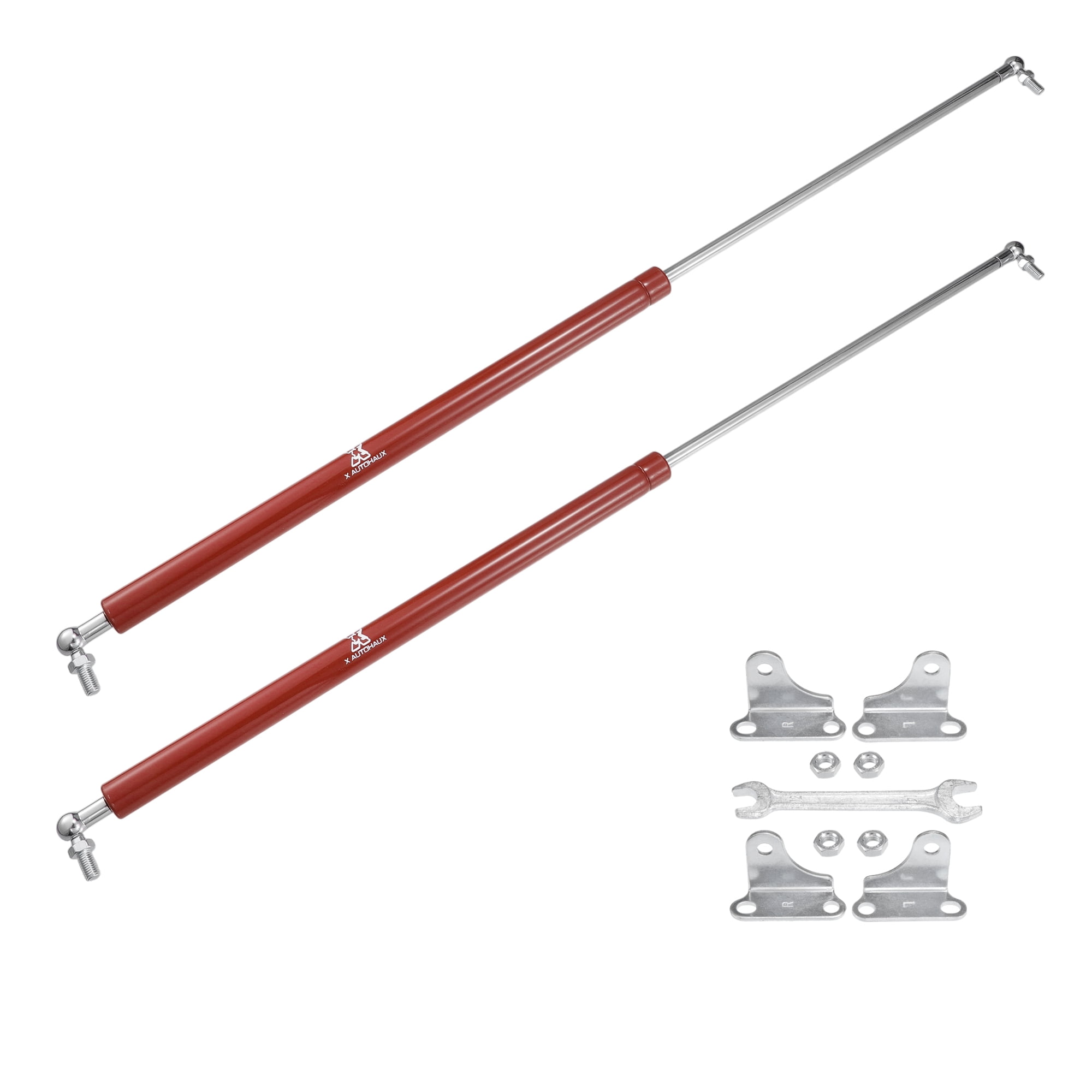 Unique Bargains 2 Pcs 30inch Red Lift Support Strut Shock Gas Spring for RV Car 150lb/668N