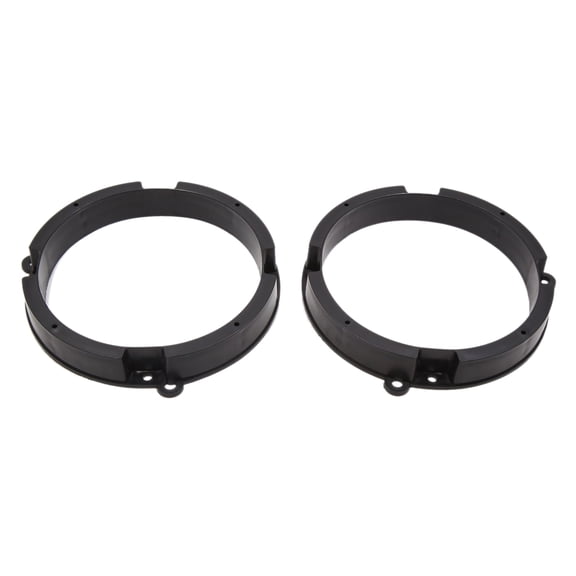 Unique Bargains 2 Pcs 6.5" Car Audio Speaker Mounting Spacer Ring Bracket Holder for Volkswagen