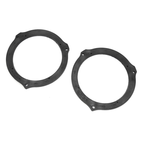 2Pcs 6.5" Plastic Car Speaker Spacer Brackets Ring Mounting Adapter Plate
