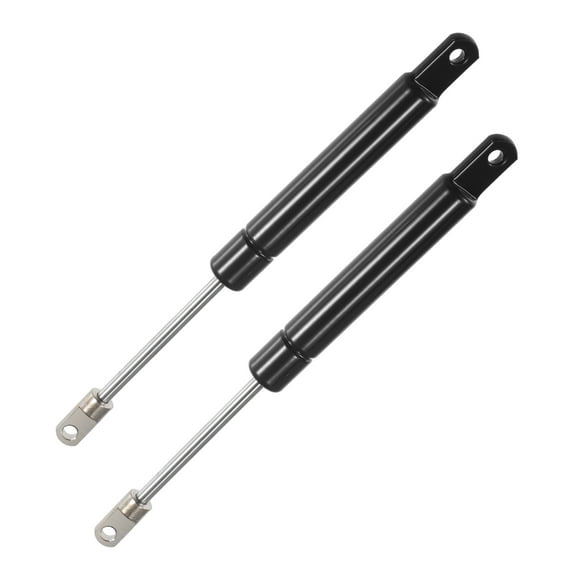 2 Pcs 6 Inch 10Ib/45N Black Lift Supports Struts Shocks Gas Spring Universal for RV Car Truck Boat Window Cabinet Door Cover Lids