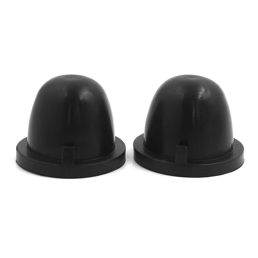 Unique Bargains 2 Pcs 72mm Inner Diameter Rubber Seal Cap Dust Cover for HID Headlight