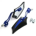 thumbnail image 1 of Unique Bargains 2 Pcs Aluminum Alloy 10mm Screw Thread Rear View Side Mirror for Motorcycle, 1 of 4
