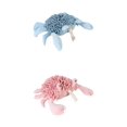 thumbnail image 1 of Unique Bargains 2 Pcs Animal Hand Towels 9" x 12" Blue/Pink, 1 of 5