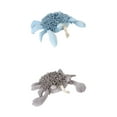 thumbnail image 1 of Unique Bargains 2 Pcs Animal Hand Towels 9" x 12" Grey/Blue, 1 of 5