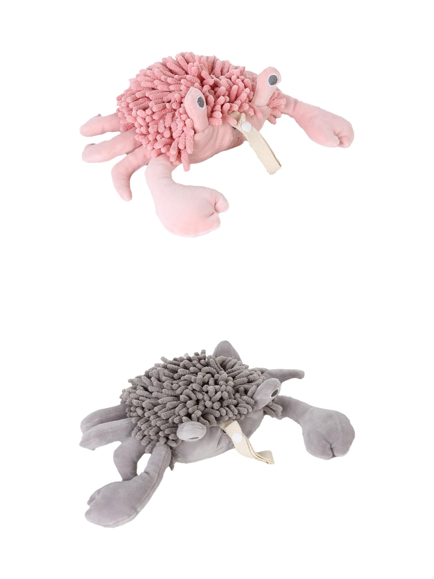 Unique Bargains 2 Pcs Animal Hand Towels 9" x 12" Grey/Pink