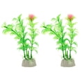thumbnail image 1 of Unique Bargains 2 Pcs Aquarium Plants Decor Artificial Aquatic Plant Tree Green, 1 of 6