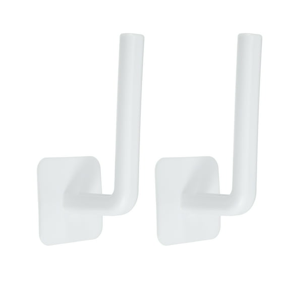 Unique Bargains 2 Pcs Baseball Hat Hooks Adhesive Hat Organizer Hanger Wall Cap Rack for Bedroom Dressing Room Black