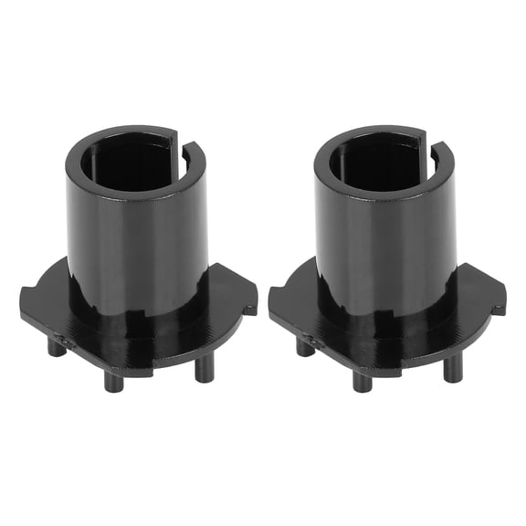 Unique Bargains 2 Pcs Car H7 HID Xenon Light Bulb Holders Retainers Adapters Spacers for Mazda 3 6 CX-7