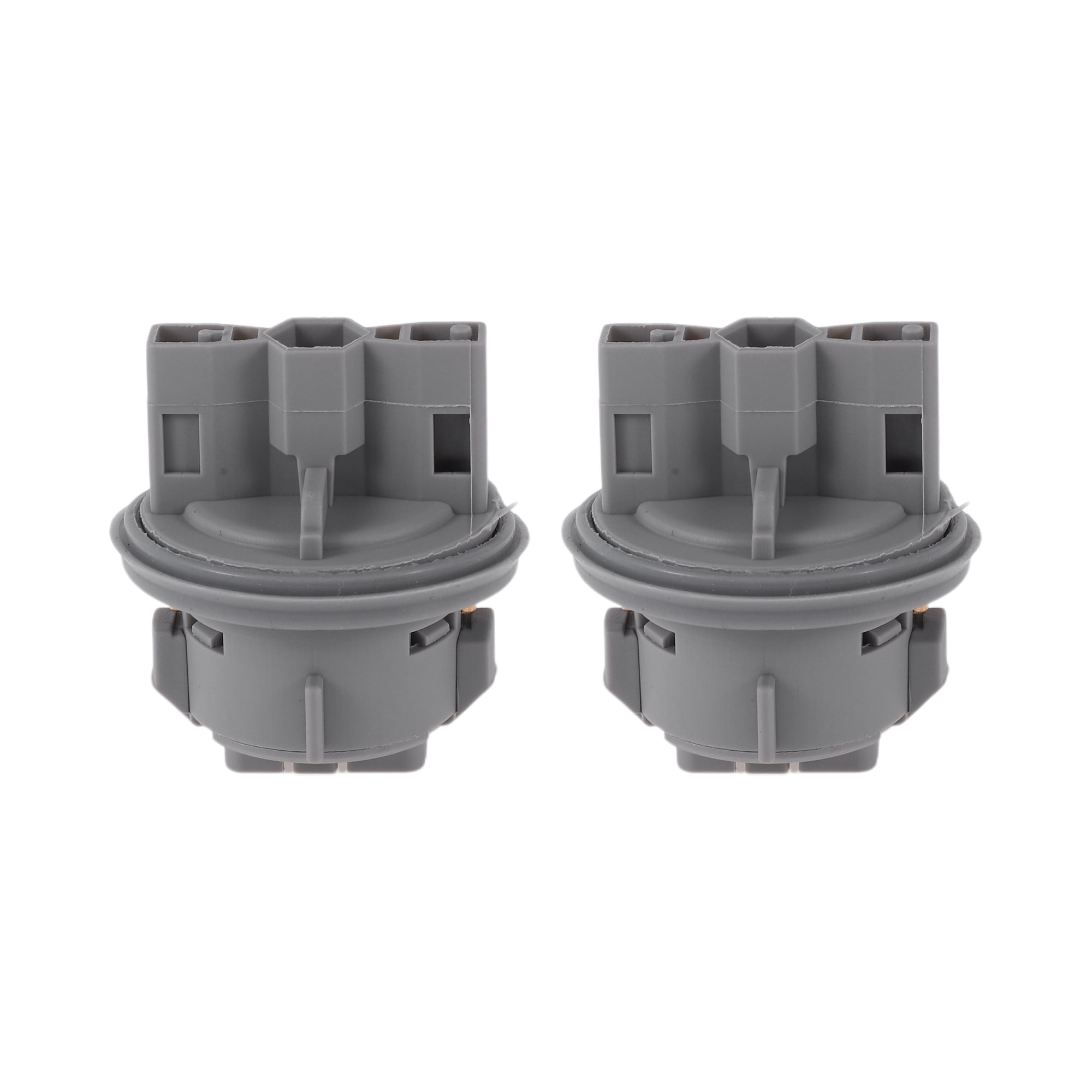 Unique Bargains 2 Pcs DRL Day Running Light Socket Lamp Bulb Connector 2 Pin