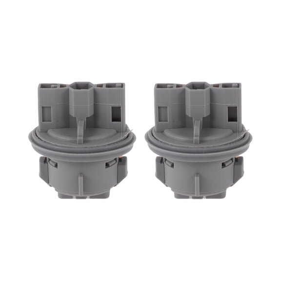 Unique Bargains 2 Pcs DRL Day Running Light Socket Lamp Bulb Connector 2 Pin