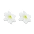 thumbnail image 1 of Unique Bargains 2 Pcs Duckbill Clip Simulated Flower Hair Clips for Women White, 1 of 5