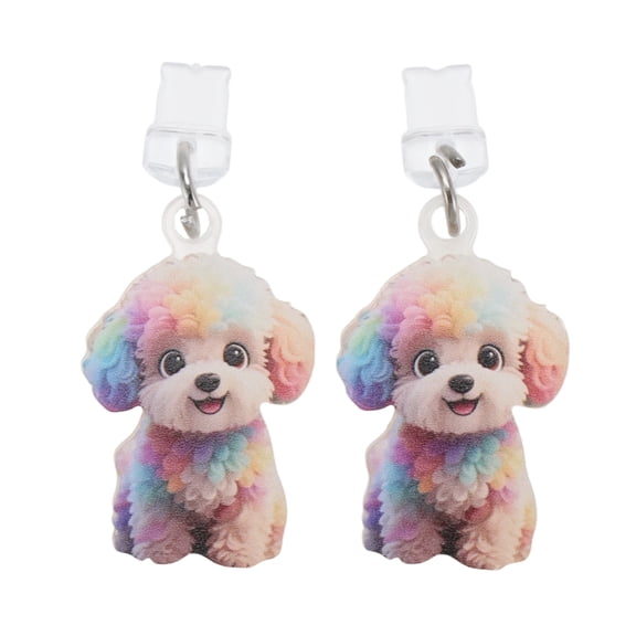 Unique Bargains 2 Pcs Dust Plug Charm for Lightning Dog Pendants Anti Dust Plugs Colorful