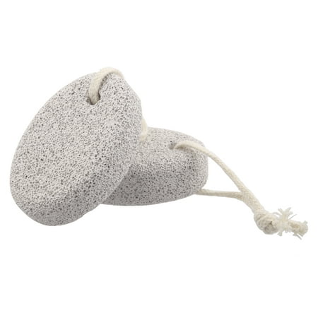 Unique Bargains 2 Pcs Foot Care Exfoliating Scrub Stone Pedicure Scrubber