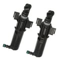 thumbnail image 1 of Unique Bargains 2 Pcs Front Left Right Headlight Washer Nozzle Sprayer Jet Fit for Audi A5 Black, 1 of 7