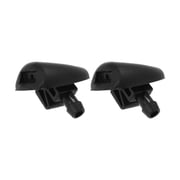 Unique Bargains 2 Pcs Front Windshield Washer Nozzle for Peugeot 206 1998-2025 for Peugeot 407 2003-2010 No.6438J2/6438E6/6438AV/6438W2/6438Z1