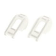Unique Bargains 2 Pcs Hood Latch Lock Catch Brackets Cover for Jeep