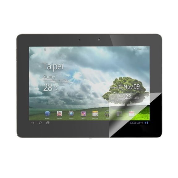 Unique Bargains 2 Pcs LCD Screen Protector Guard Clear for ASUS Eee Pad Transformer TF201