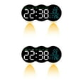 thumbnail image 1 of Unique Bargains 2 Pcs LED Digital Wall Clock with Large Display 11 Inch Multicolor, 1 of 6