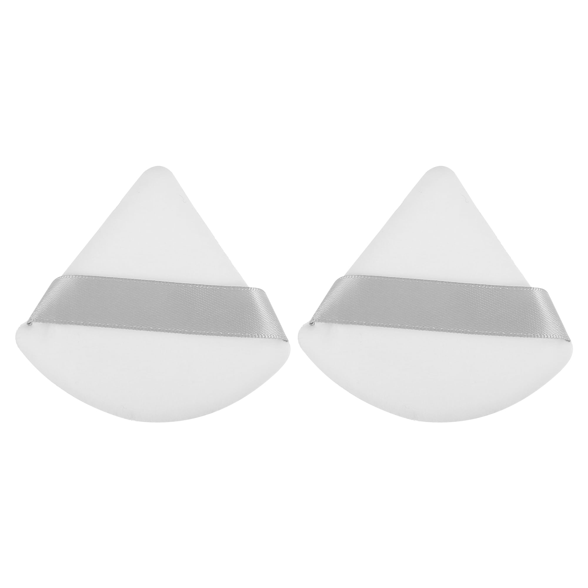 Unique Bargains 2 Pcs Loose Puff Face Soft Triangle Puff Beauty Makeup ...