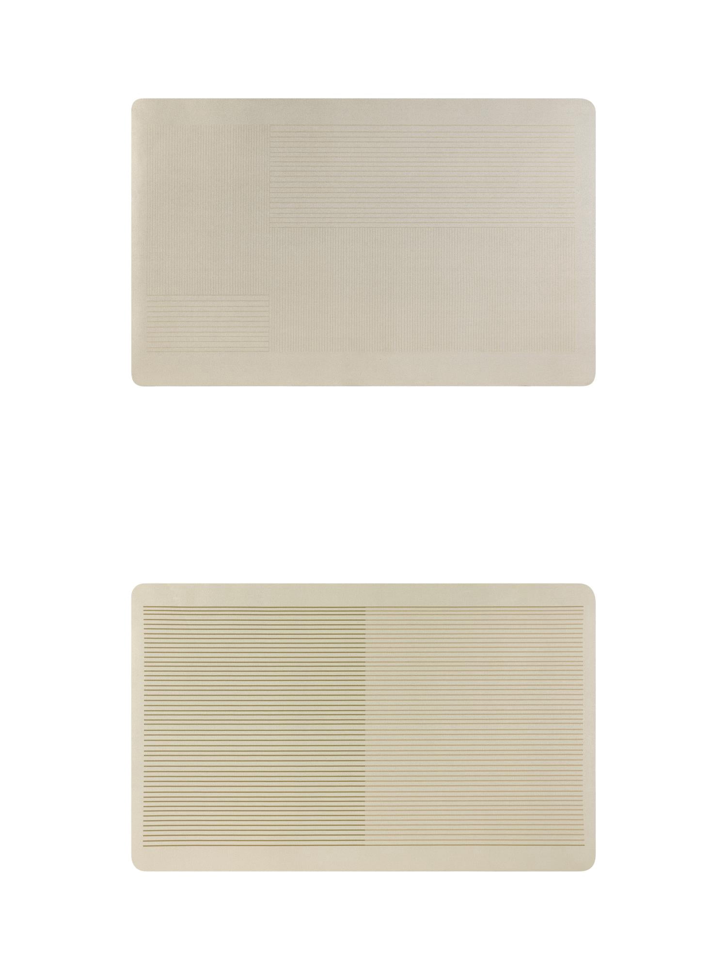 Unique Bargains 2 Pcs Modern Soft Comfort Kitchen Rugs Absorbent Non Slip Kitchen Mats Brown-1/Brown-2 20" x 32"