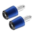 thumbnail image 1 of Unique Bargains 2 Pcs Motorcycle Handlebar End Plug for Honda CBR250R CBR300R CBR400R CBR600RR 7/8" 22mm Blue, 1 of 6