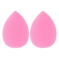 thumbnail image 1 of Unique Bargains 2 Pcs Portable Teardrop Face Makeup Sponge Rose Red, 1 of 4