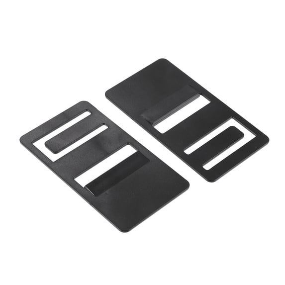 Unique Bargains 2 Pcs Refrigerator Airing Clip Device Card for 6 8 C.f. Fridges DM26XX DM28XX Black