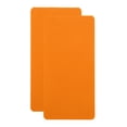 thumbnail image 1 of Unique Bargains 2 Pcs Self-Adhesive Repair Patches Orange Yellow Polyester Cotton, 1 of 5